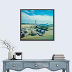 Cancun International Airport Tarmac Wall Art
