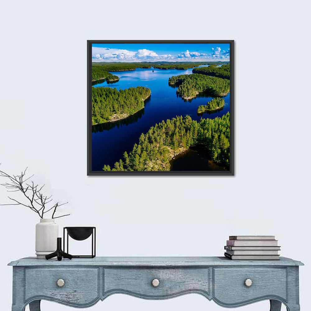 Blue Lakes and Green Forests, Finland Wall Art