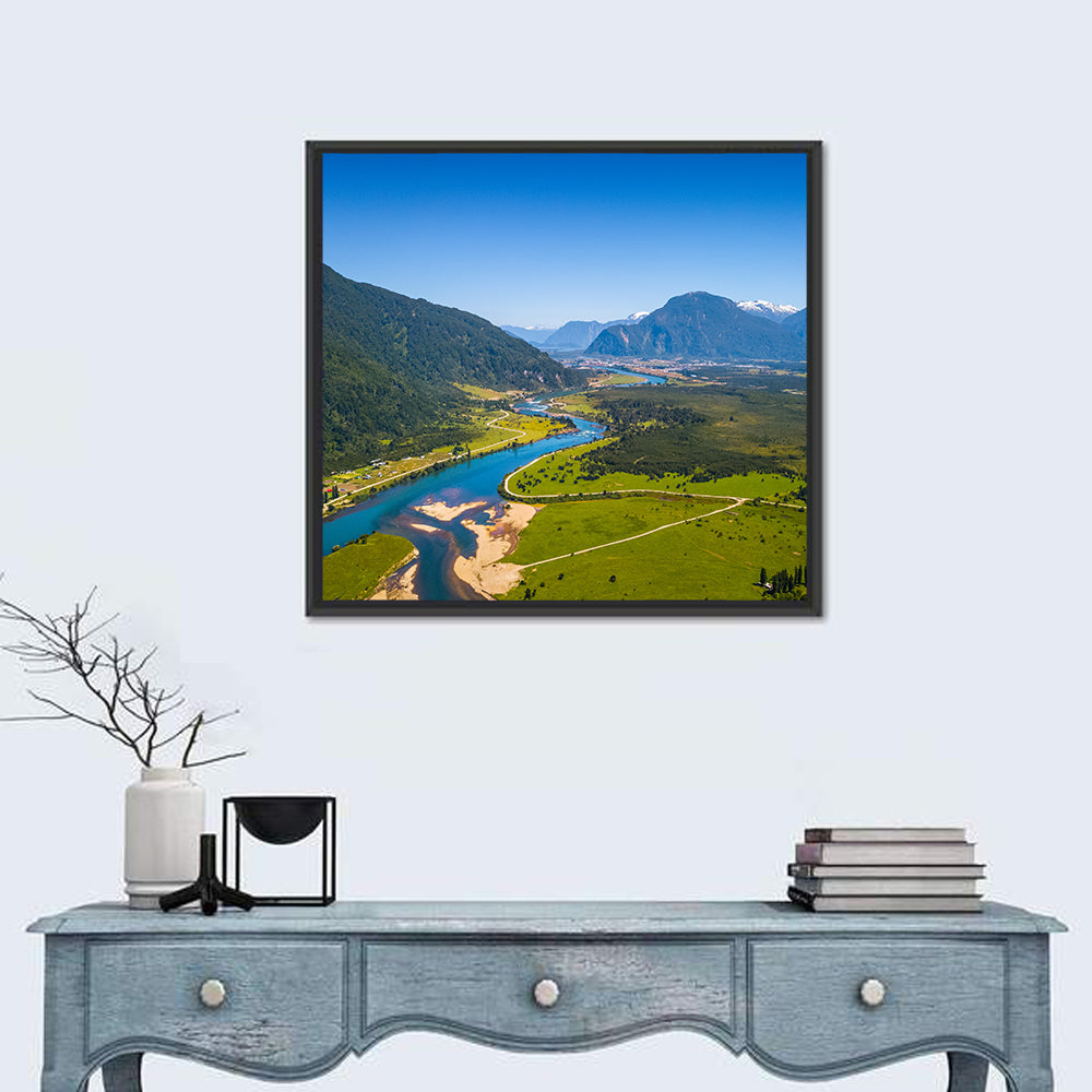 Puerto Aysen River Valley Wall Art