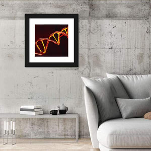 DNA Code Structure Wall Art