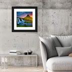 Kirkjufell at Sunset Wall Art