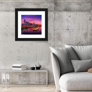 Scenic Nashville Skyline Wall Art