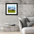 Lake Luzern Meadow View Wall Art