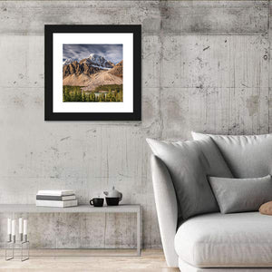 Mont Crowfoot In Alberta Wall Art