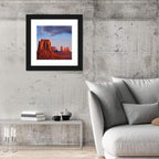 Monument Valley Mesa at Golden Hour Wall Art