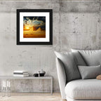 Great Pyramids of Giza at Dusk Wall Art