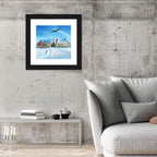 Global Landmarks Collage Wall Art