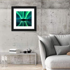 Northern Lights Over Mountain Lake, Norway Wall Art