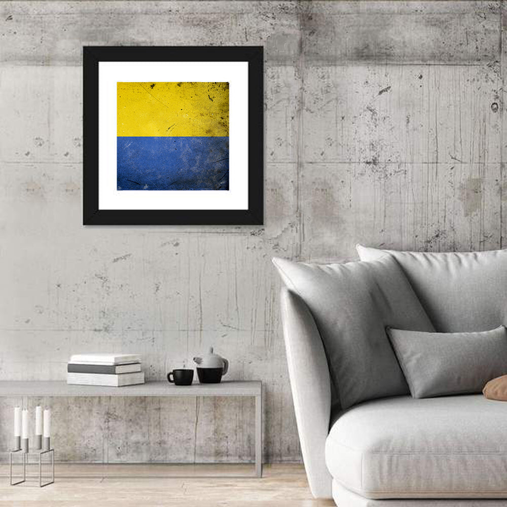 Flag Of Ukraine Wall Art