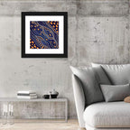 Rhythmic Dot Vector Composition Wall Art