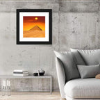 Dahshur Red Pyramid Wall Art