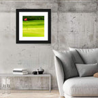 Red Golf Flag on the Green Wall Art