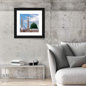 Prophet Muhammad Mosque In Medina Wall Art