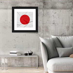 Flag of Japan Wall Art