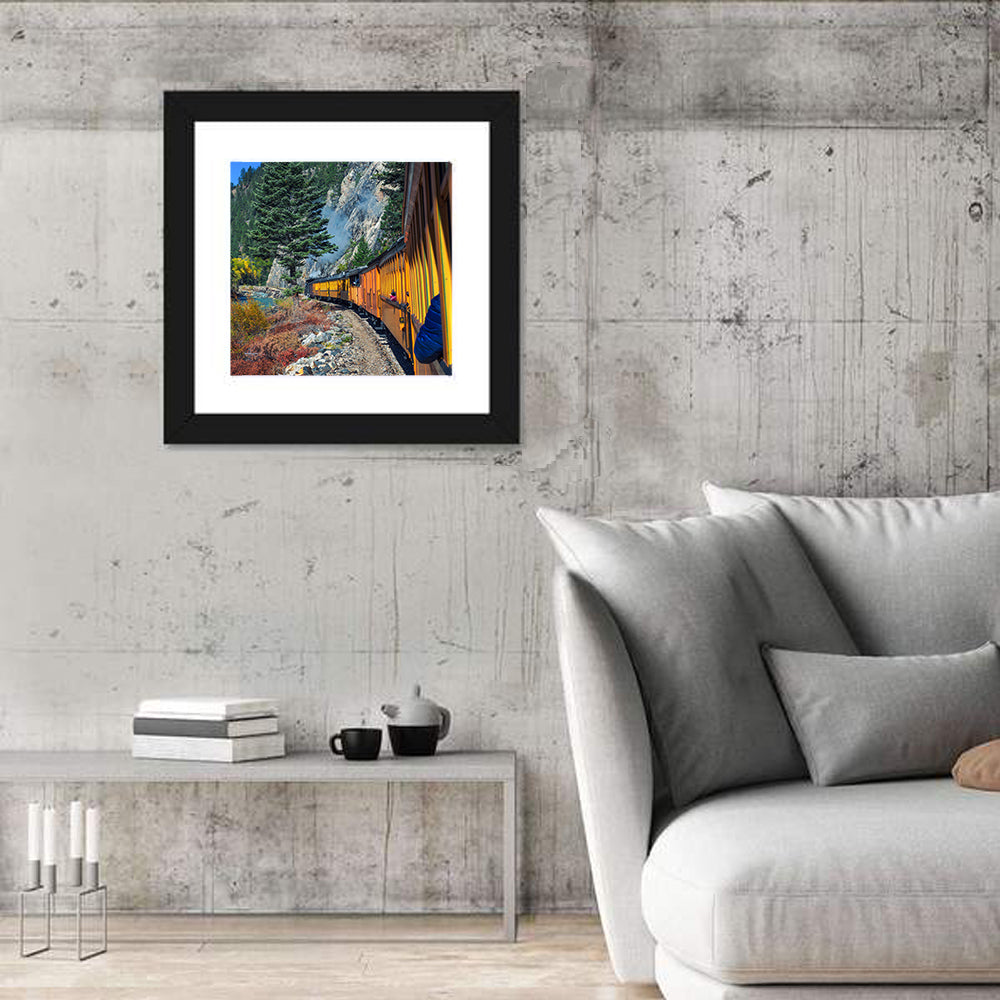 Steam Engine No 21 in Colorado Wall Art