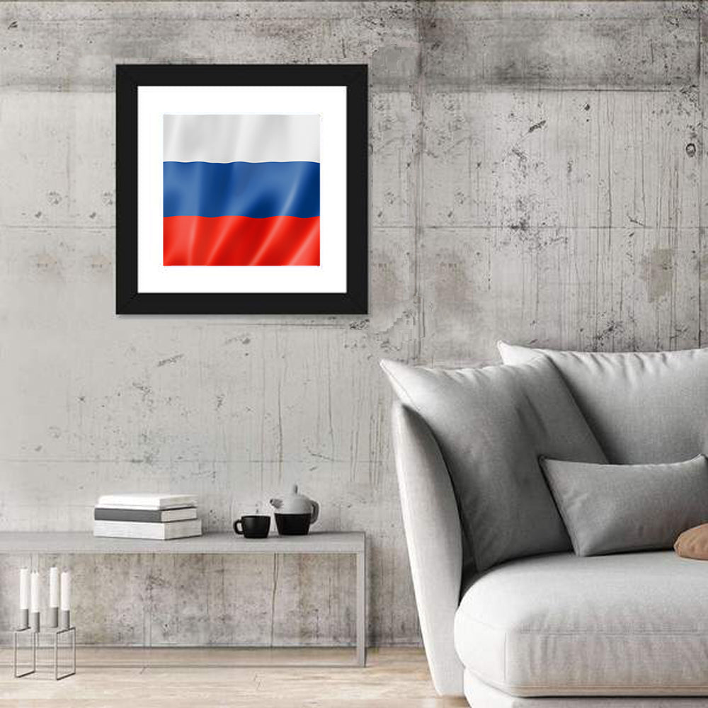 Flag Of Russia Wall Art