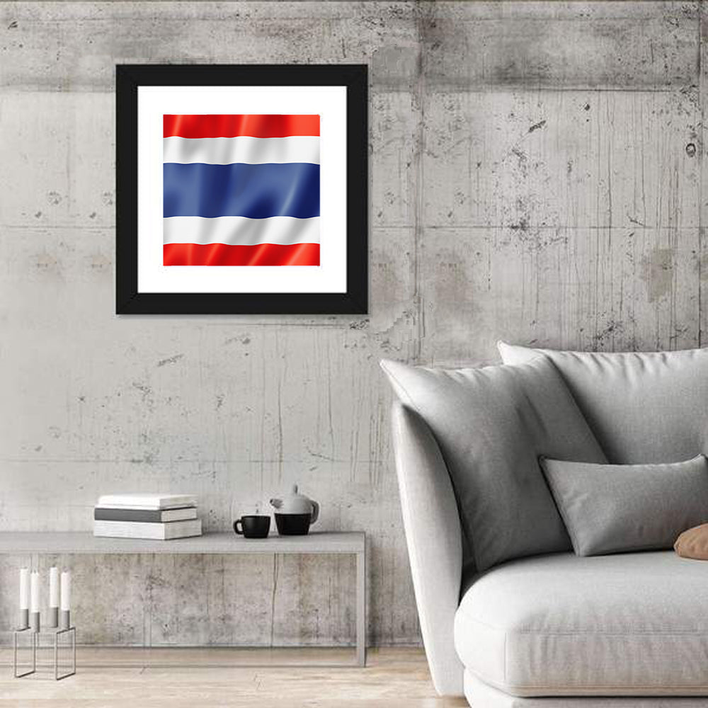 Flag Of Thailand Wall Art