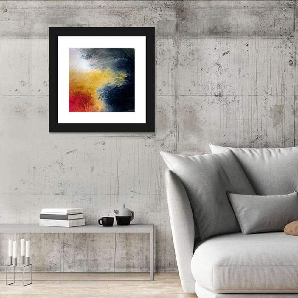 Solar Flare Oil Abstract Wall Art
