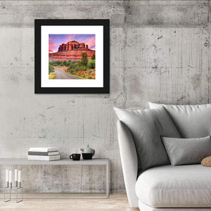 Scenic Drive Through Sedona Arizona Wall Art