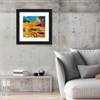 Wooden Pier at Sunset Wall Art