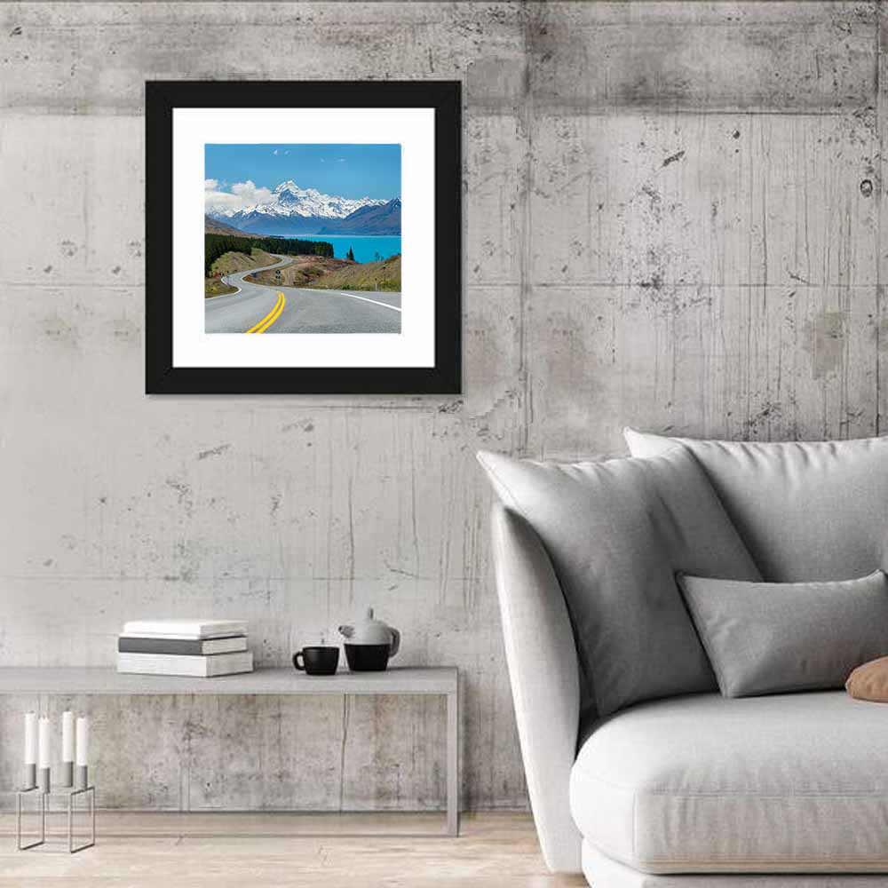Road to Aoraki Mount Cook Wall Art