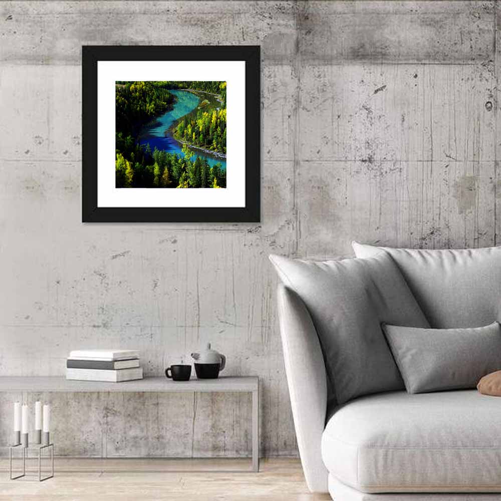 Moon Bay at Kanak Lake Wall Art