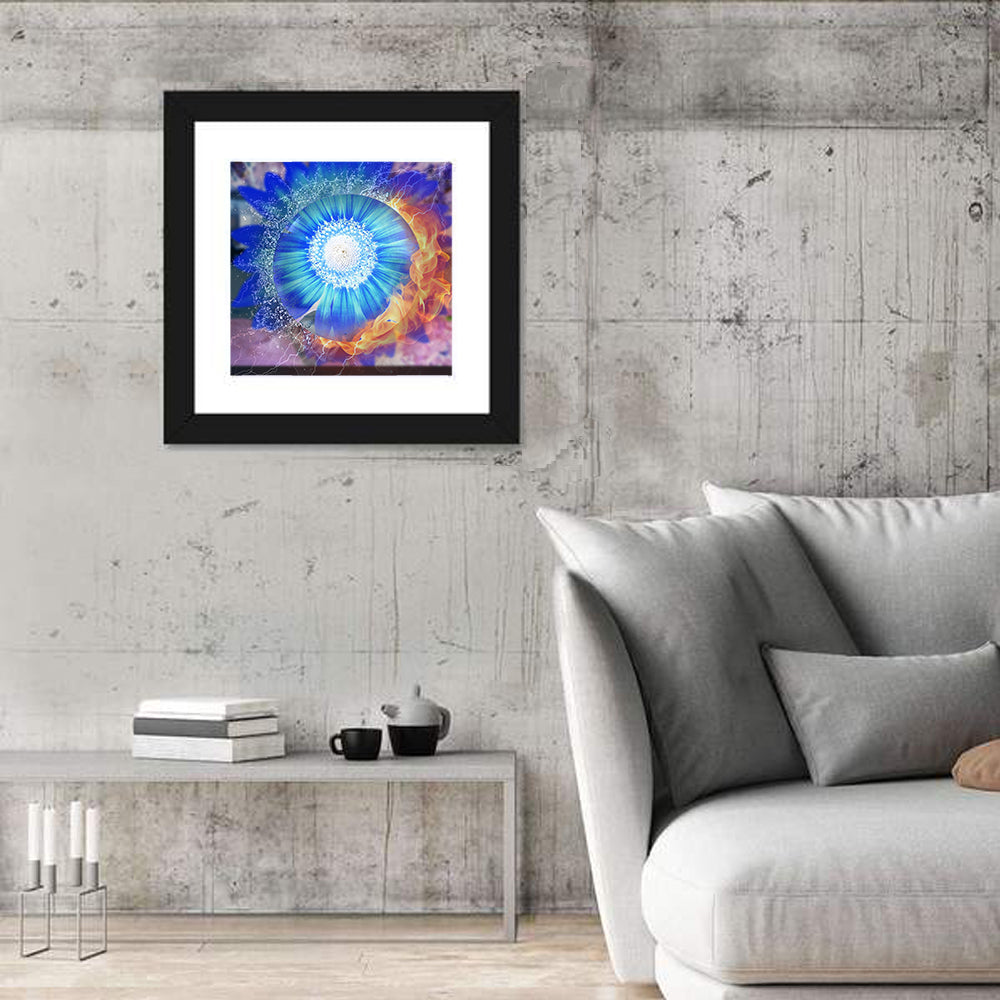 Fire and Ice at Golden Gate Wall Art