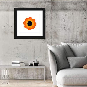 Sunflower Abstract Wall Art