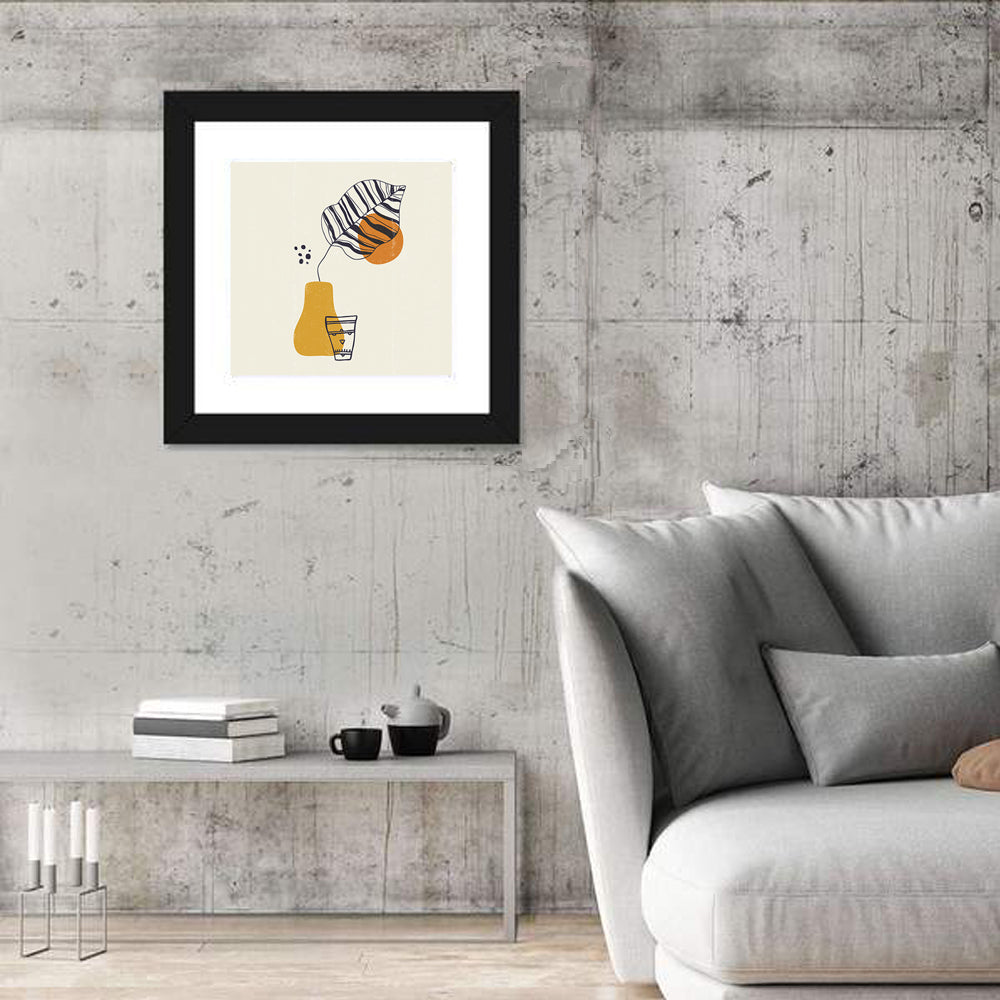 Botanical Leaves Minimalist Wall Art
