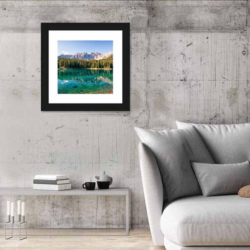 Karer Lake in the Dolomites Wall Art