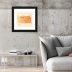 Kansas State Map Wall Art