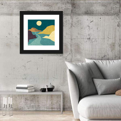 Minimalist Mountain Wall Art