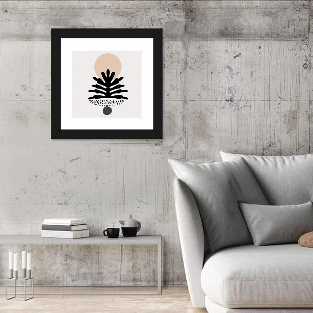 Textured Tropical Tree Wall Art