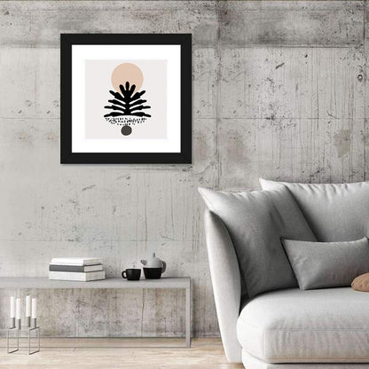 Textured Tropical Tree Wall Art