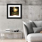 Golden Hour Lake in the Woods Wall Art