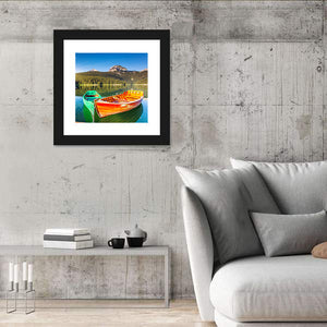 Black Lake In Montenegro Wall Art