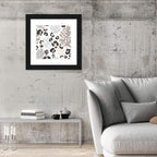 Tropical Leaves Pattern Wall Art
