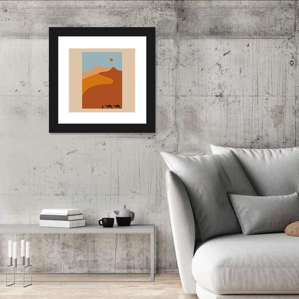 Desert Minimal Ii Wall Art