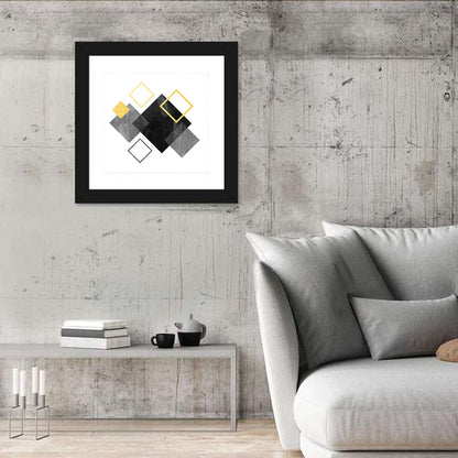 Squares Composition Minimalist Wall Art