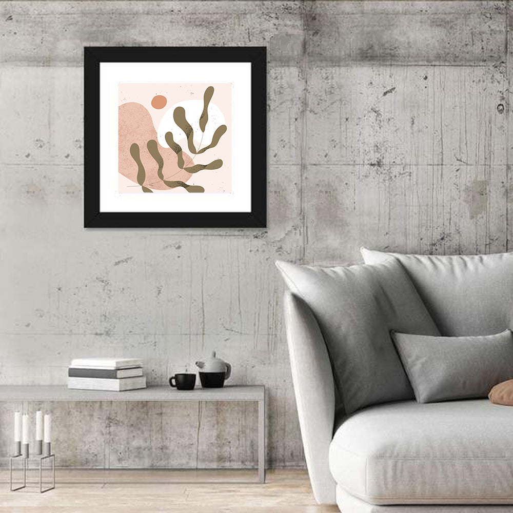 Asymmetrical Botanical Branch Wall Art