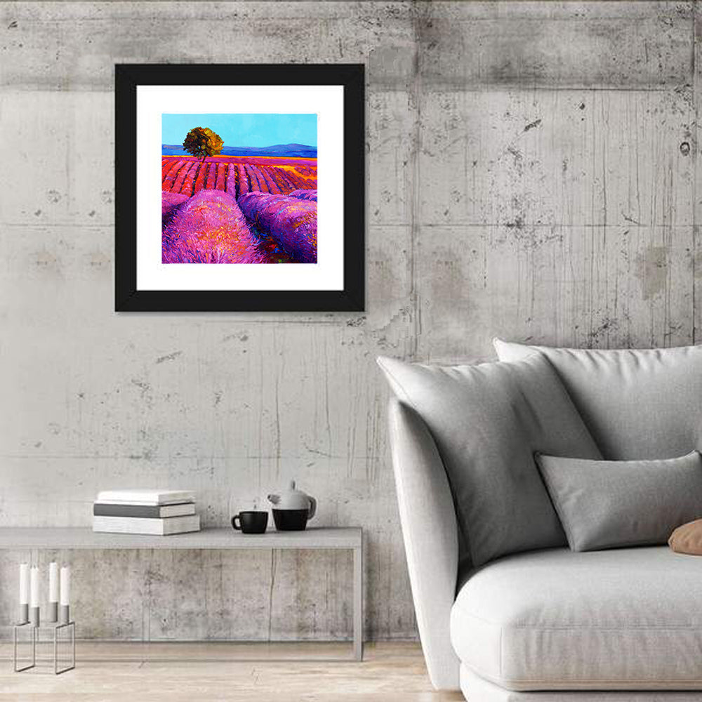 Lavender Fields Artwork Wall Art