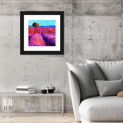 Lavender Fields Artwork Wall Art