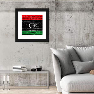 Flag Of Libya Wall Art