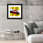 Brunei National Flag Wall Art