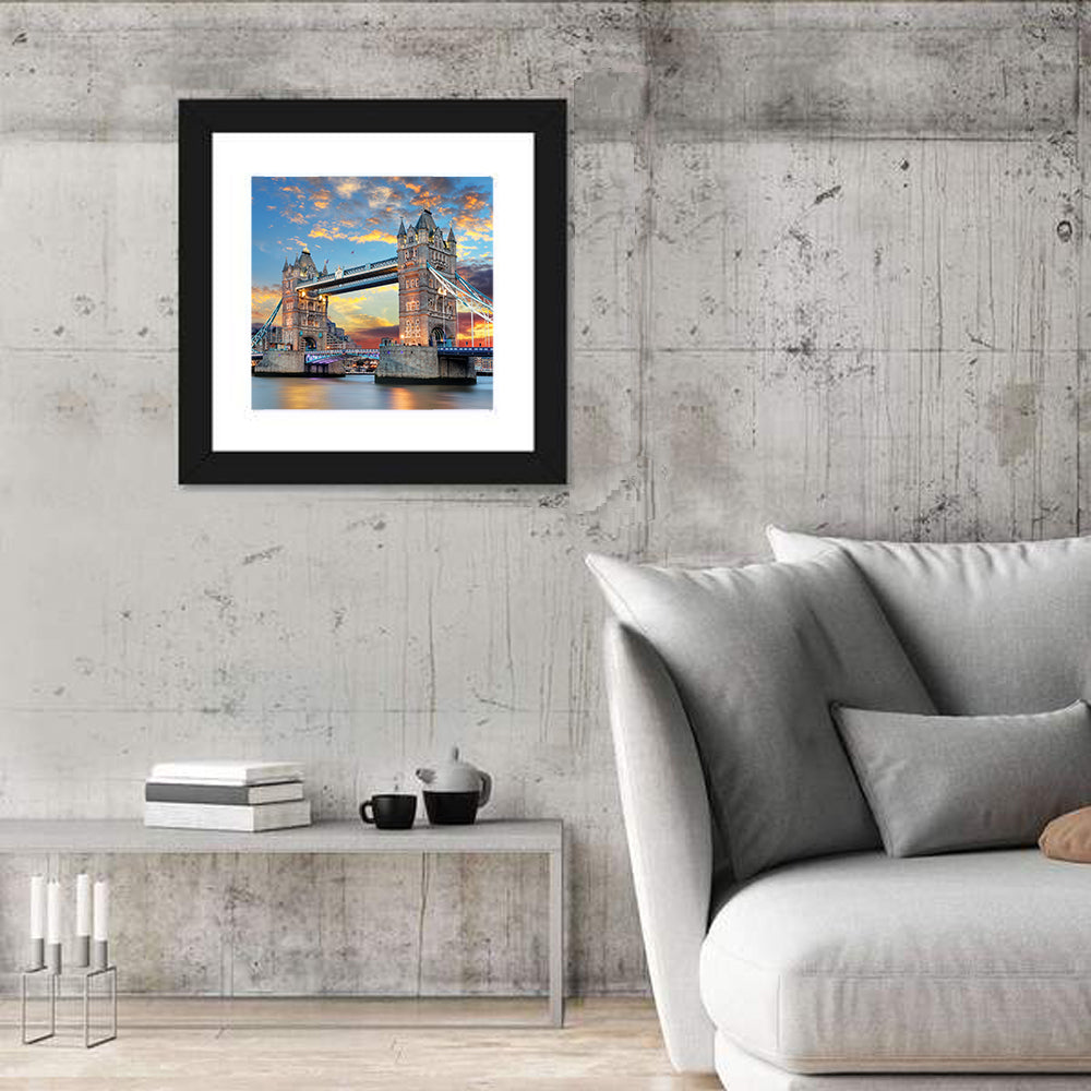Tower Bridge at Sunset Wall Art