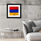 Waving Armenian Flag Wall Art