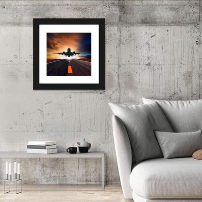 Passenger Jet Plane Wall Art