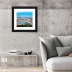 Haicang Suspension Bridge at Dusk Wall Art