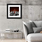 Red Queen Chess Composition Wall Art
