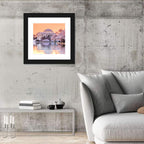 Jefferson Memorial with Cherry Blossoms Wall Art